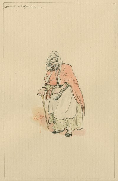 Gute Frau Brown, ca. 1920er von Joseph Clayton Clarke